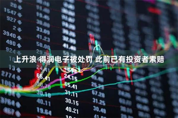 上升浪 得润电子被处罚 此前已有投资者索赔
